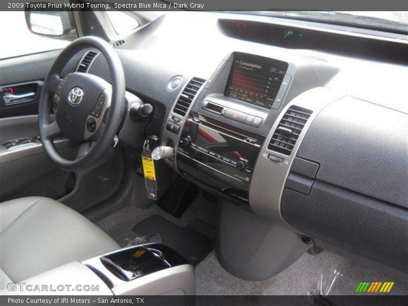 Spectra Blue Mica / Dark Gray 2009 Toyota Prius Hybrid Touring