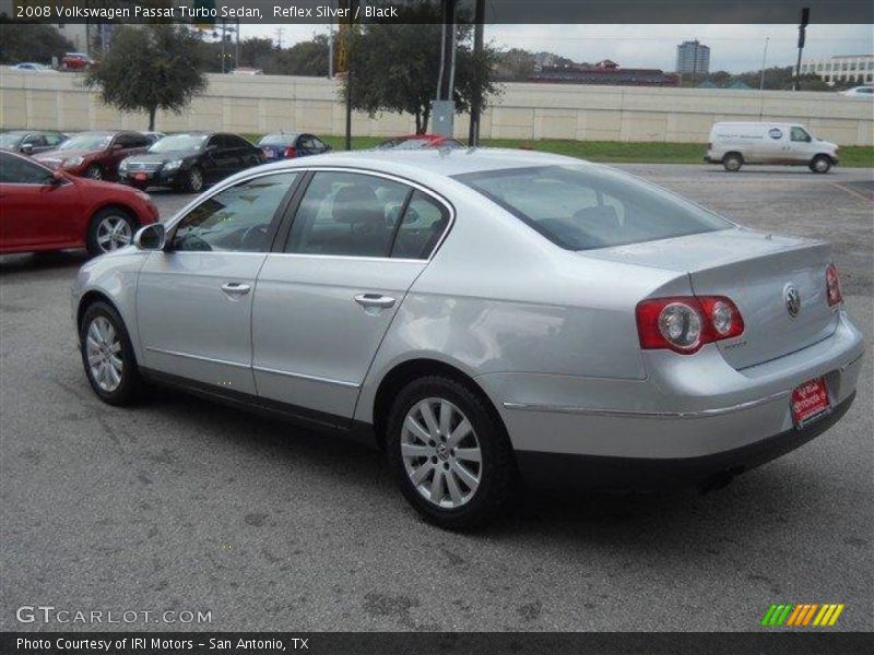 Reflex Silver / Black 2008 Volkswagen Passat Turbo Sedan