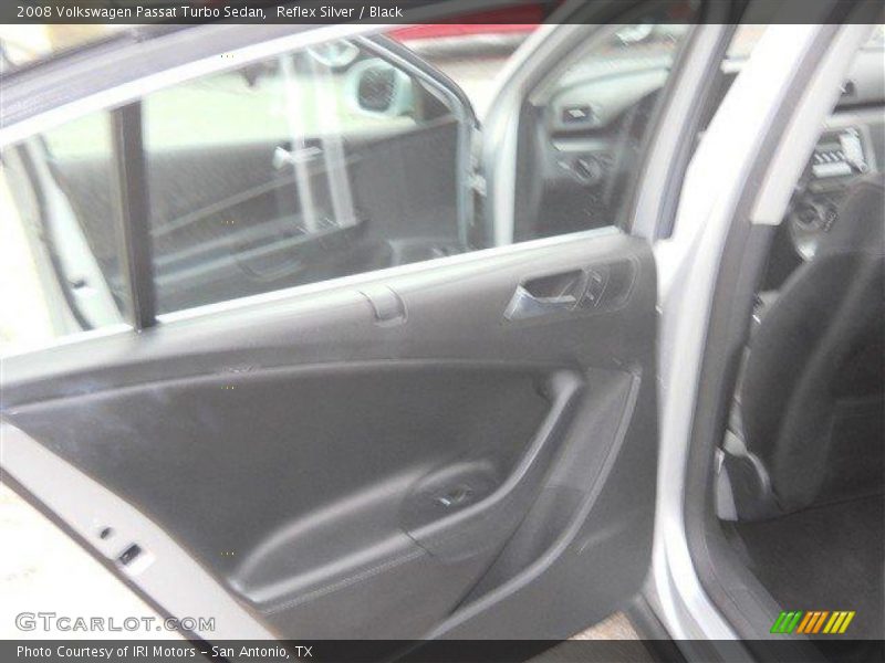 Reflex Silver / Black 2008 Volkswagen Passat Turbo Sedan