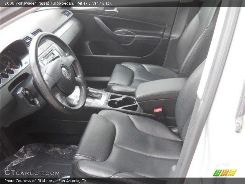 Reflex Silver / Black 2008 Volkswagen Passat Turbo Sedan