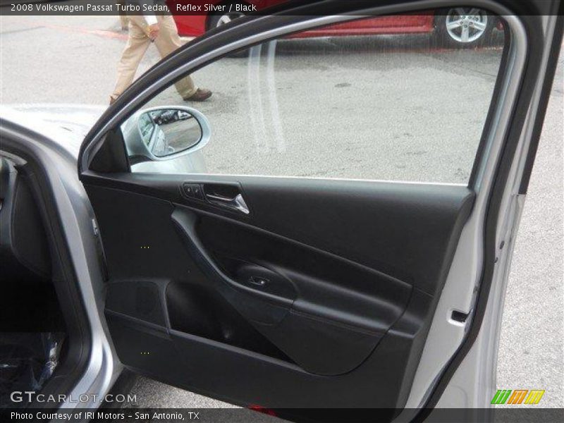 Reflex Silver / Black 2008 Volkswagen Passat Turbo Sedan