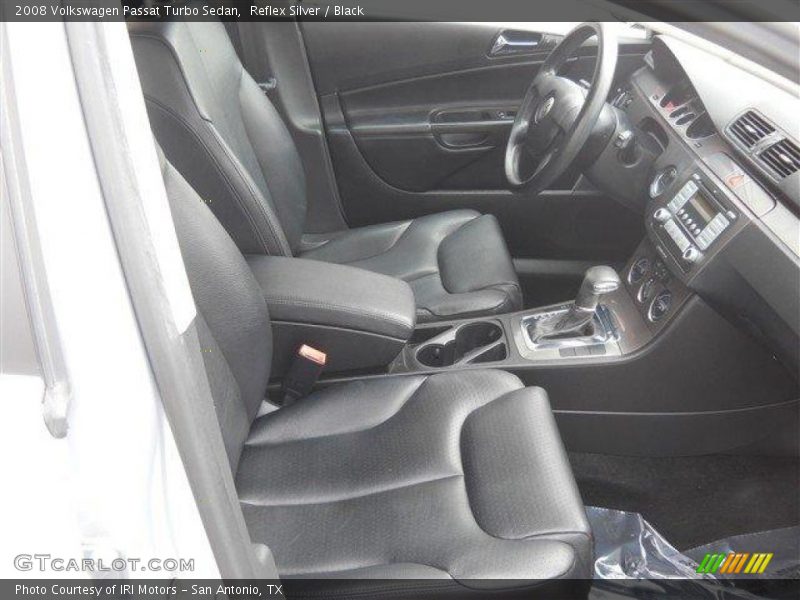 Reflex Silver / Black 2008 Volkswagen Passat Turbo Sedan