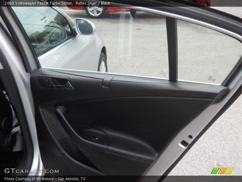 Reflex Silver / Black 2008 Volkswagen Passat Turbo Sedan