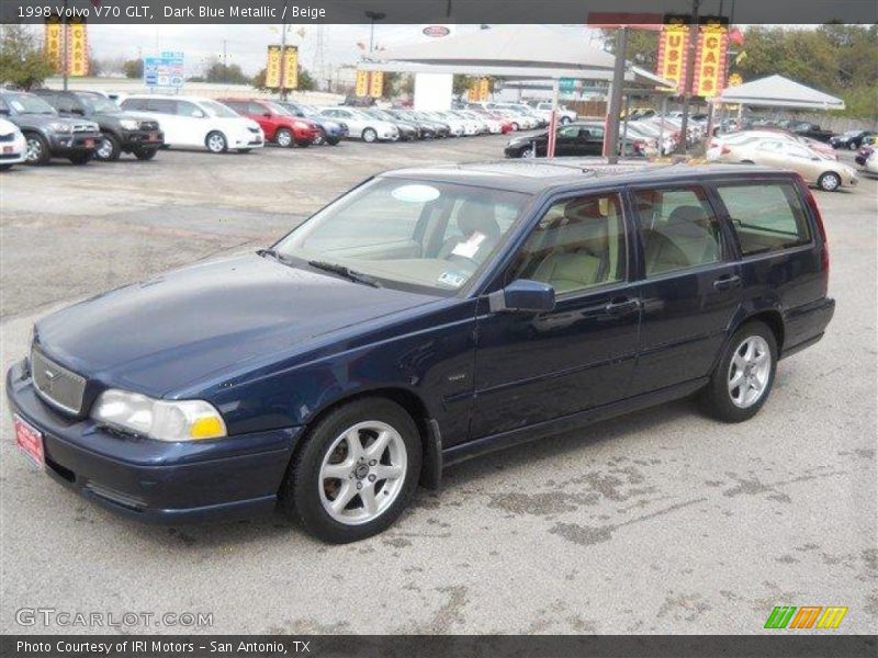Dark Blue Metallic / Beige 1998 Volvo V70 GLT