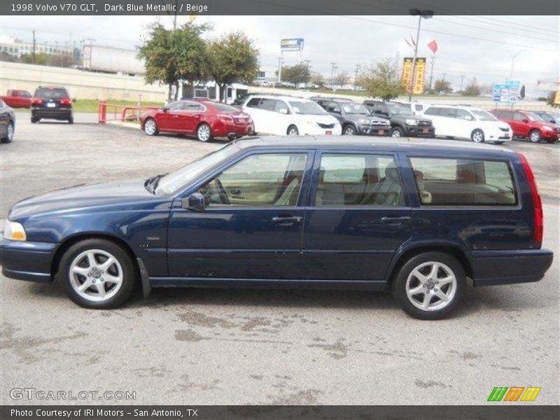 Dark Blue Metallic / Beige 1998 Volvo V70 GLT