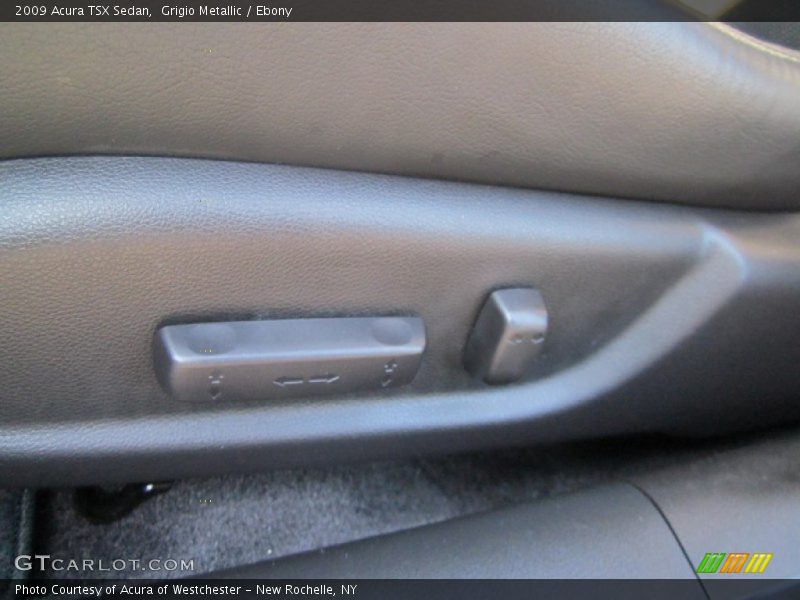 Grigio Metallic / Ebony 2009 Acura TSX Sedan