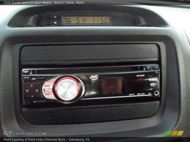 Electric Yellow / Black 2003 Suzuki Aerio SX Sport Wagon