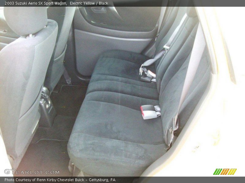 Electric Yellow / Black 2003 Suzuki Aerio SX Sport Wagon