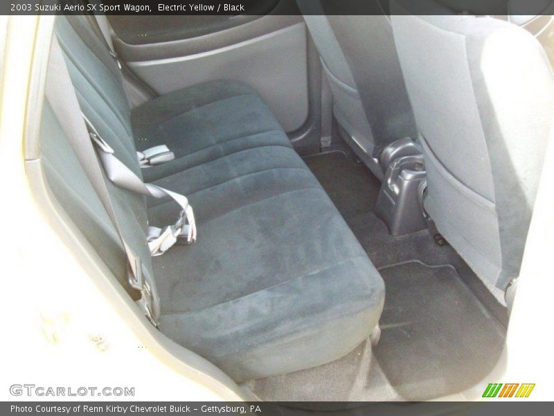 Electric Yellow / Black 2003 Suzuki Aerio SX Sport Wagon