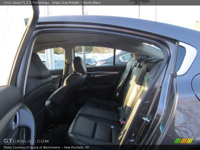 Grigio Gray Metallic / Ebony Black 2011 Acura TL 3.5 Technology