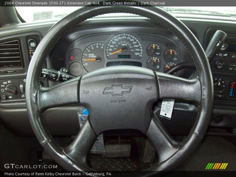  2004 Silverado 1500 Z71 Extended Cab 4x4 Steering Wheel