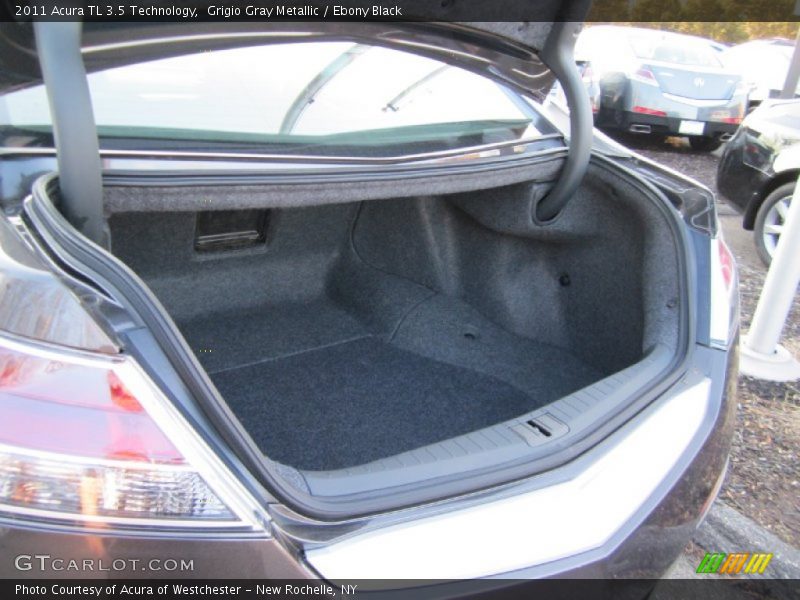 Grigio Gray Metallic / Ebony Black 2011 Acura TL 3.5 Technology