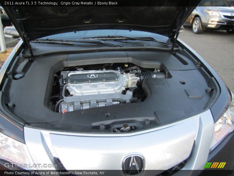 Grigio Gray Metallic / Ebony Black 2011 Acura TL 3.5 Technology