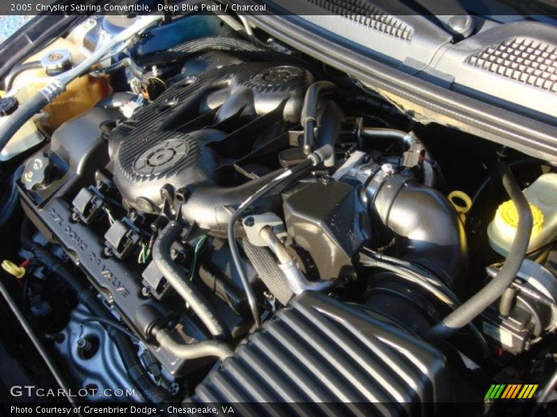  2005 Sebring Convertible Engine - 2.7 Liter DOHC 24 Valve V6