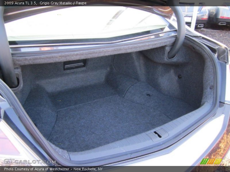 Grigio Gray Metallic / Taupe 2009 Acura TL 3.5