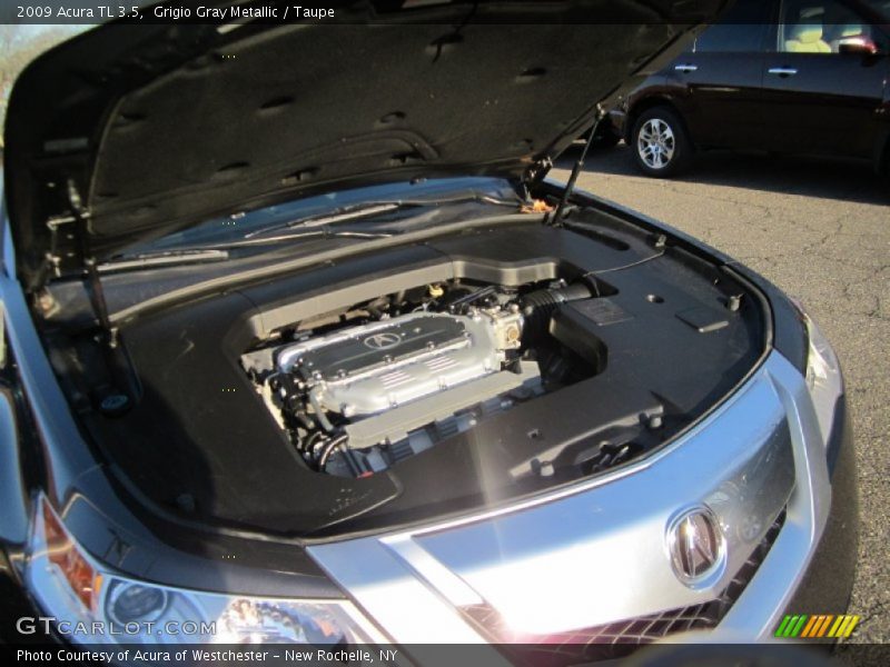 Grigio Gray Metallic / Taupe 2009 Acura TL 3.5