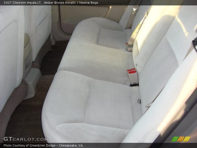 Amber Bronze Metallic / Neutral Beige 2007 Chevrolet Impala LT