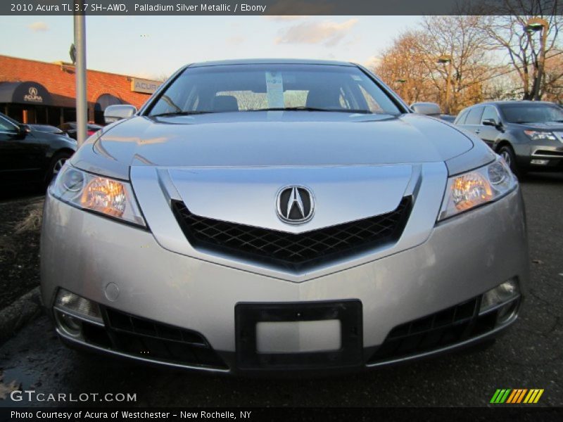 Palladium Silver Metallic / Ebony 2010 Acura TL 3.7 SH-AWD