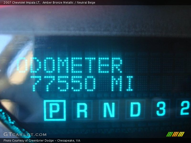 Amber Bronze Metallic / Neutral Beige 2007 Chevrolet Impala LT