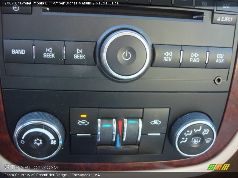 Amber Bronze Metallic / Neutral Beige 2007 Chevrolet Impala LT
