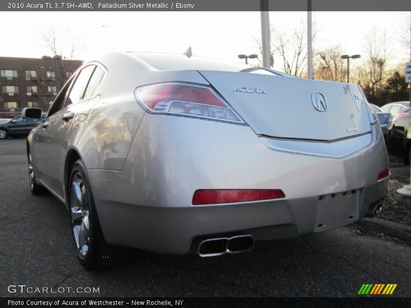Palladium Silver Metallic / Ebony 2010 Acura TL 3.7 SH-AWD