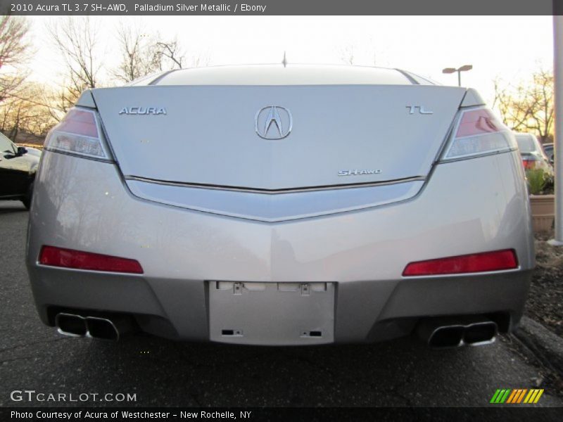 Palladium Silver Metallic / Ebony 2010 Acura TL 3.7 SH-AWD