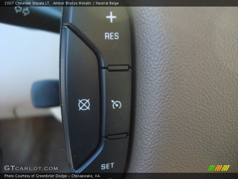 Amber Bronze Metallic / Neutral Beige 2007 Chevrolet Impala LT