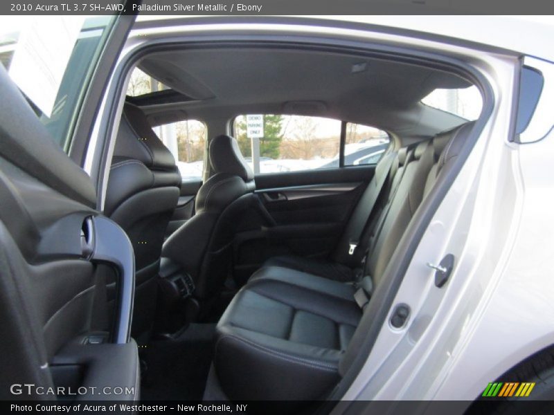 Palladium Silver Metallic / Ebony 2010 Acura TL 3.7 SH-AWD