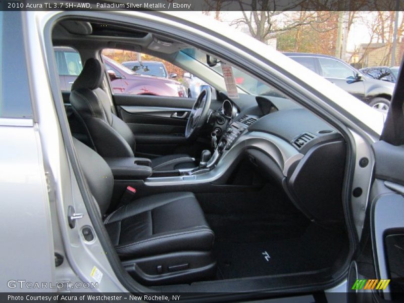 Palladium Silver Metallic / Ebony 2010 Acura TL 3.7 SH-AWD