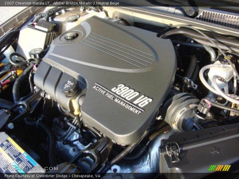 Amber Bronze Metallic / Neutral Beige 2007 Chevrolet Impala LT