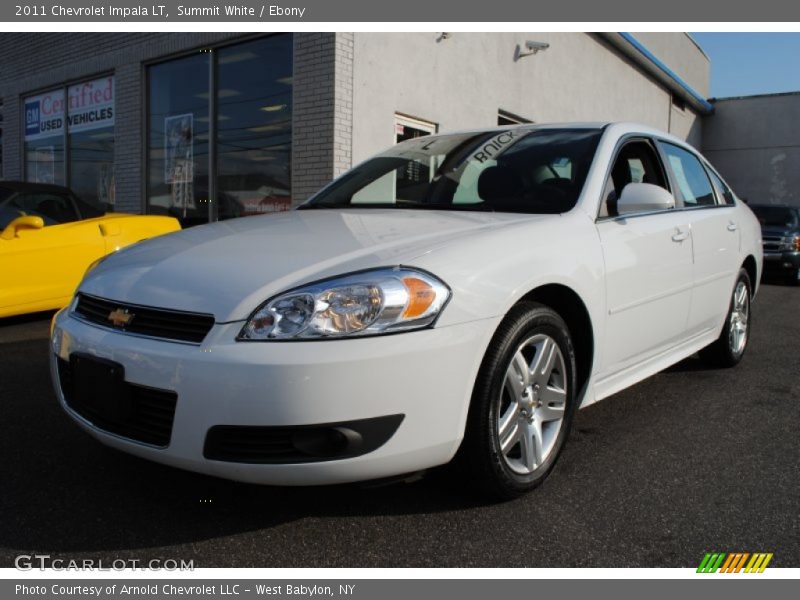 Summit White / Ebony 2011 Chevrolet Impala LT