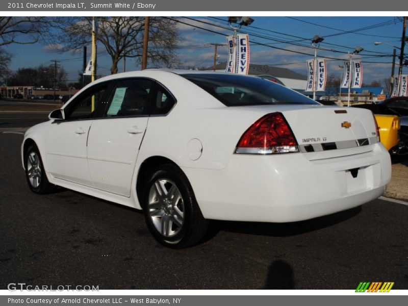 Summit White / Ebony 2011 Chevrolet Impala LT