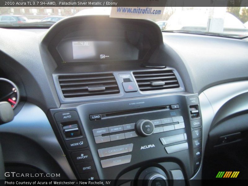 Palladium Silver Metallic / Ebony 2010 Acura TL 3.7 SH-AWD