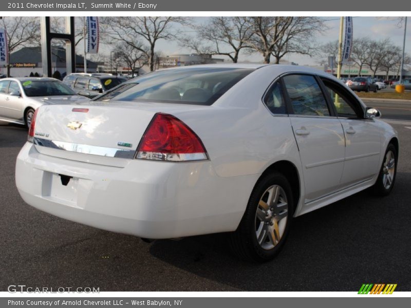 Summit White / Ebony 2011 Chevrolet Impala LT