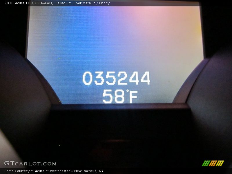 Palladium Silver Metallic / Ebony 2010 Acura TL 3.7 SH-AWD
