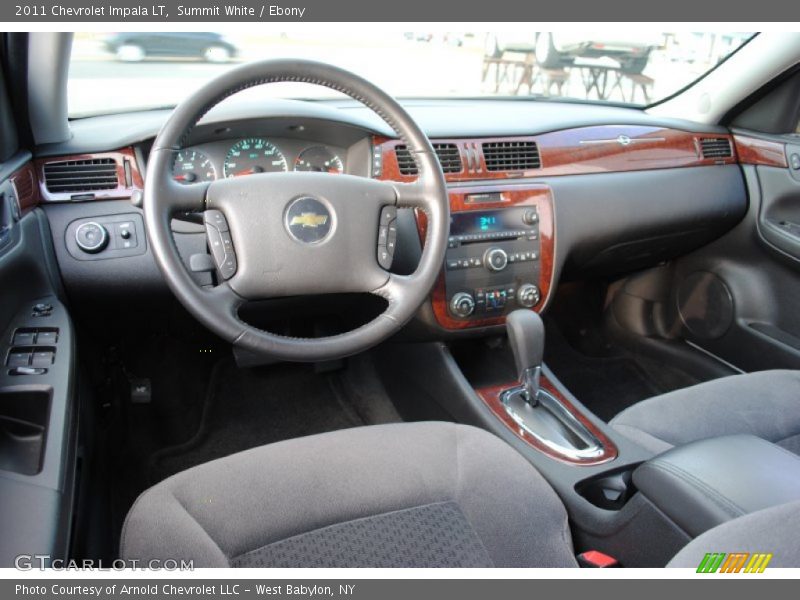 Summit White / Ebony 2011 Chevrolet Impala LT