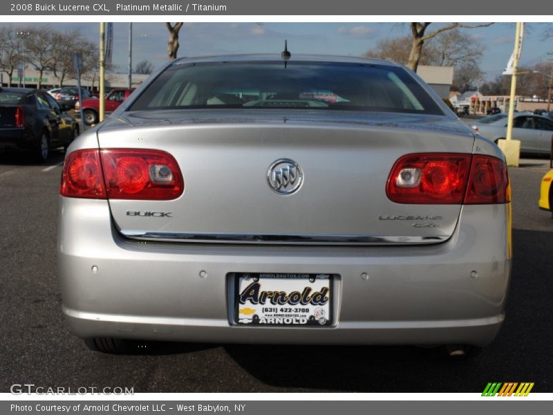 Platinum Metallic / Titanium 2008 Buick Lucerne CXL