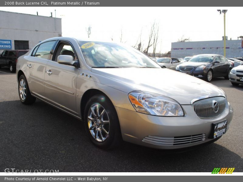 Platinum Metallic / Titanium 2008 Buick Lucerne CXL