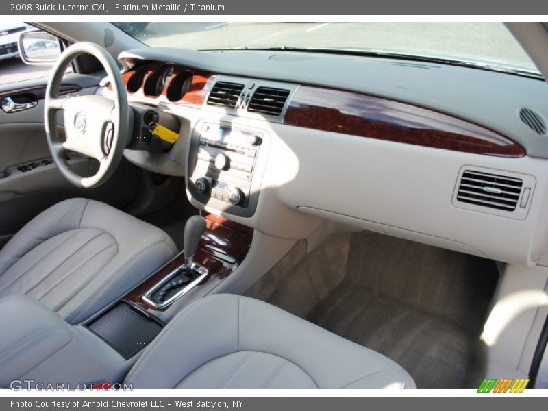 Platinum Metallic / Titanium 2008 Buick Lucerne CXL
