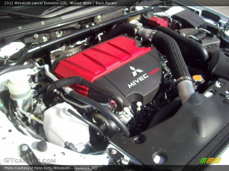  2012 Lancer Evolution GSR Engine - 2.0 Liter Turbocharged DOHC 16-Valve MIVEC 4 Cylinder