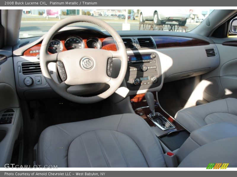 Platinum Metallic / Titanium 2008 Buick Lucerne CXL