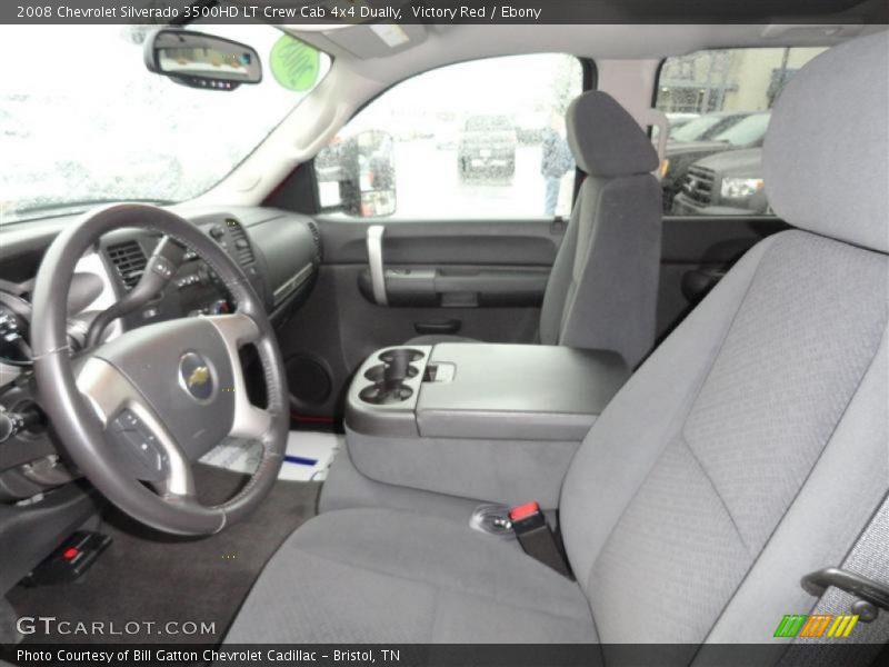 Victory Red / Ebony 2008 Chevrolet Silverado 3500HD LT Crew Cab 4x4 Dually
