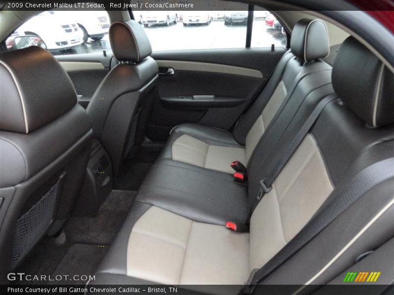 Red Jewel / Cocoa/Cashmere 2009 Chevrolet Malibu LTZ Sedan