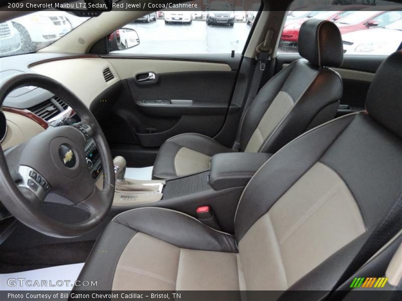 Red Jewel / Cocoa/Cashmere 2009 Chevrolet Malibu LTZ Sedan