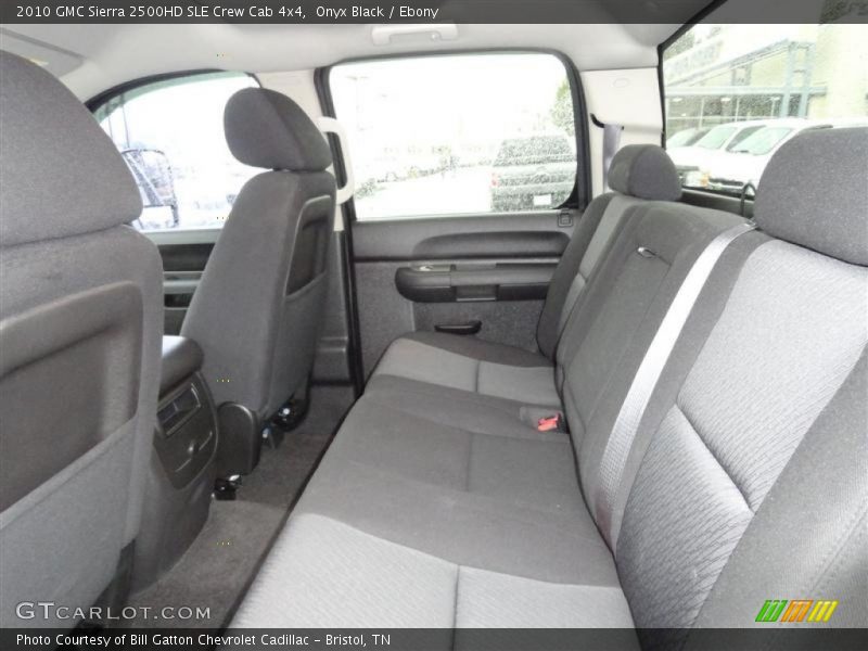 Onyx Black / Ebony 2010 GMC Sierra 2500HD SLE Crew Cab 4x4