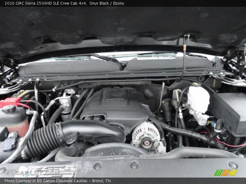 Onyx Black / Ebony 2010 GMC Sierra 2500HD SLE Crew Cab 4x4