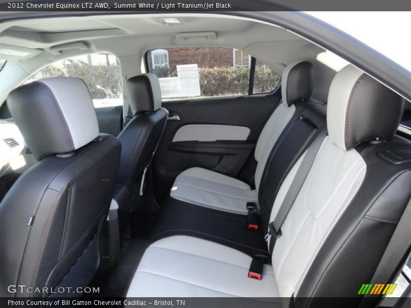 Summit White / Light Titanium/Jet Black 2012 Chevrolet Equinox LTZ AWD