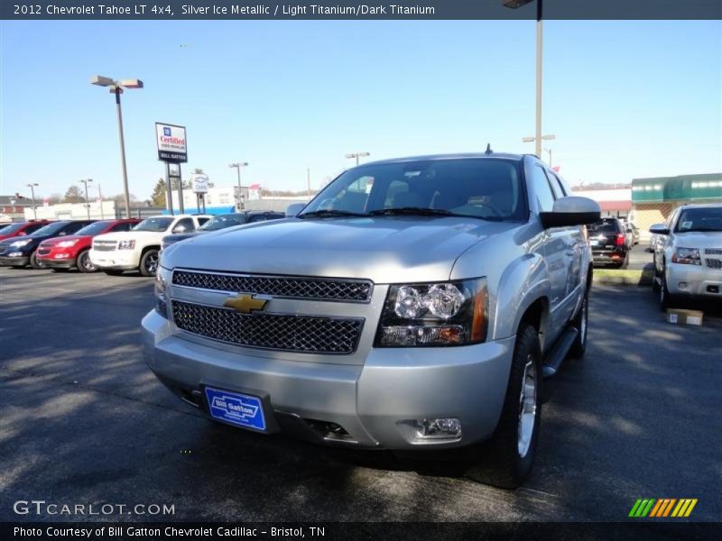 Silver Ice Metallic / Light Titanium/Dark Titanium 2012 Chevrolet Tahoe LT 4x4