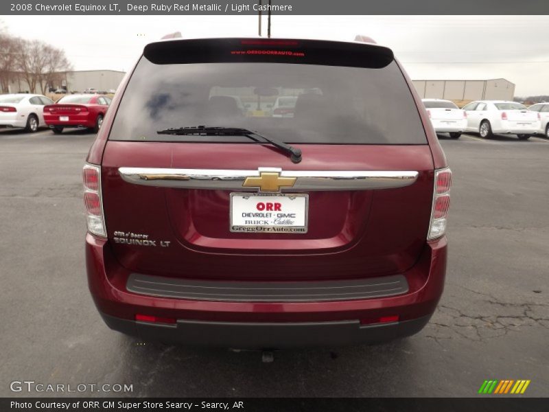 Deep Ruby Red Metallic / Light Cashmere 2008 Chevrolet Equinox LT
