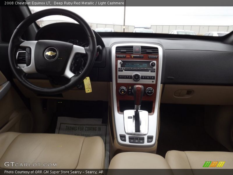 Deep Ruby Red Metallic / Light Cashmere 2008 Chevrolet Equinox LT